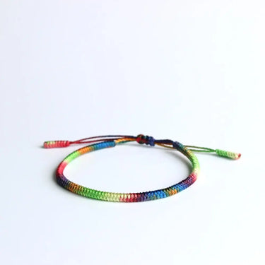 Auric Lucky Chakra Handmade Buddhist Knots Rope Bracelet-Your Soul Place